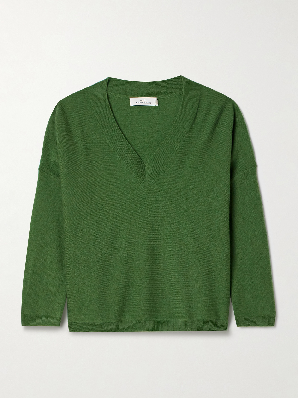 Arch4 Linda Cashmere Sweater In Green