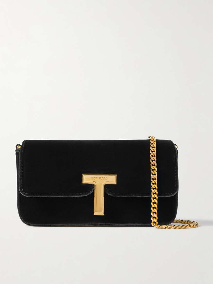 Tom Ford Embellished Velvet Clutch