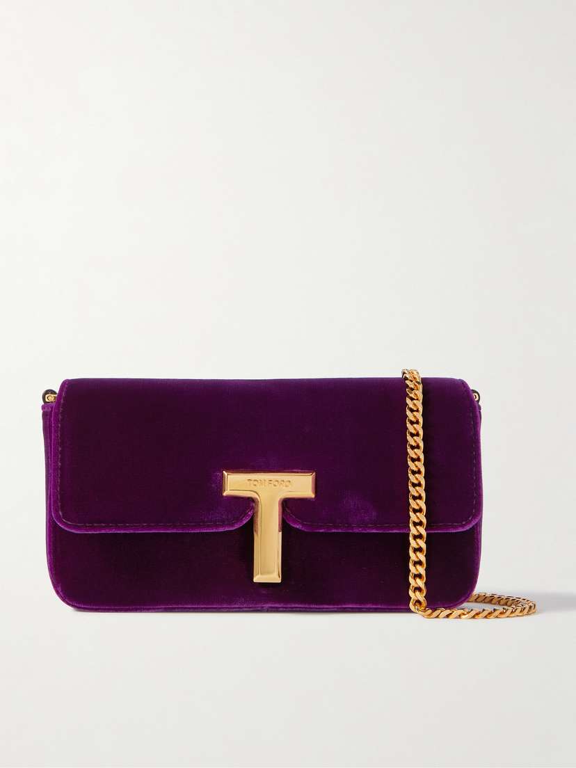 Tom Ford Embellished Velvet Clutch
