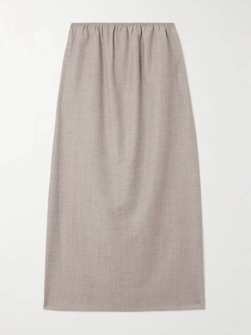 CARVEN Wool-blend Midi Skirt