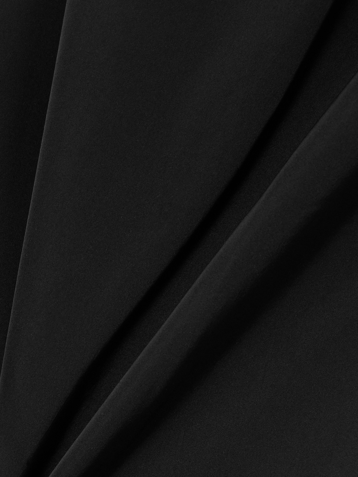 Carven Wool Midi Skirt In Black