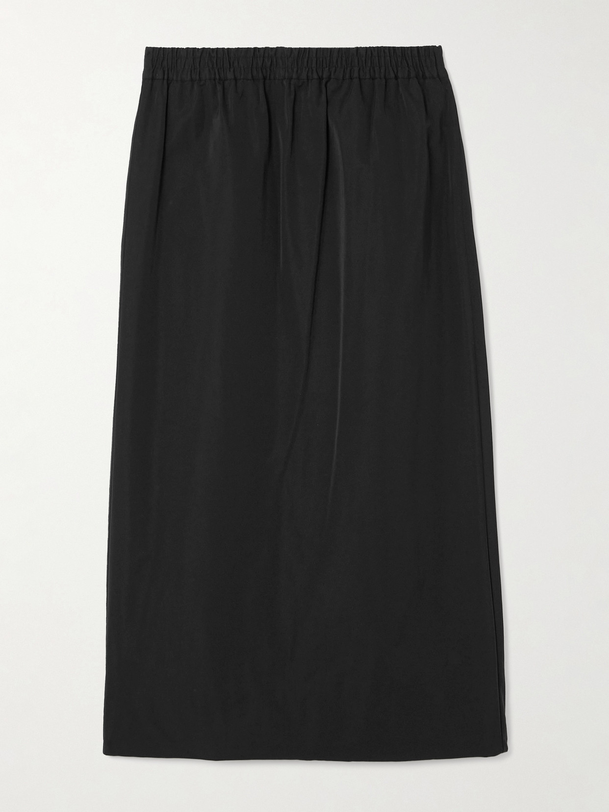 Carven Wool Midi Skirt In Black