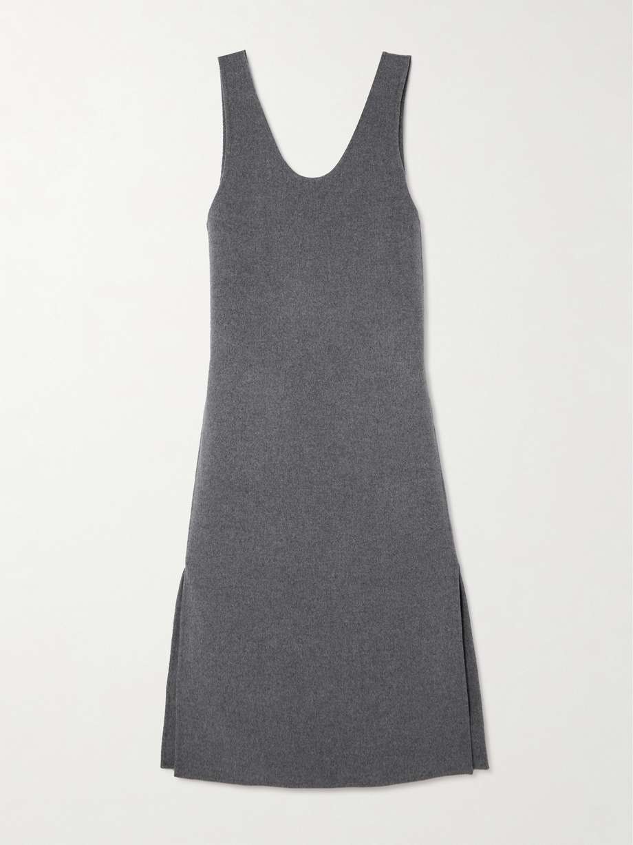 wool midi dress