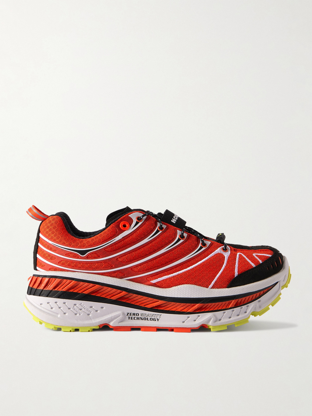 Hoka One One - Stinson Evo Og Rubber-trimmed Mesh Sneakers - Red