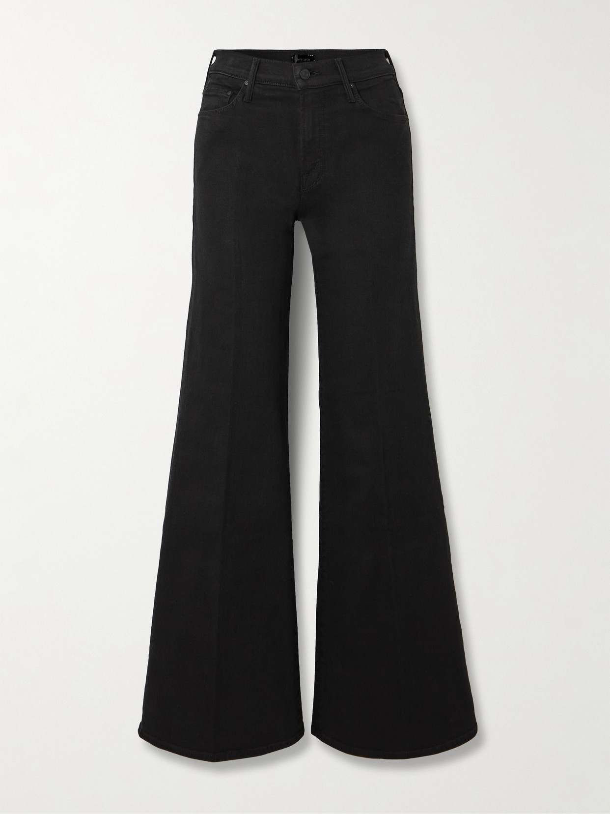 MOTHER THE TWISTER SNEAK HIGH-RISE WIDE-LEG JEANS