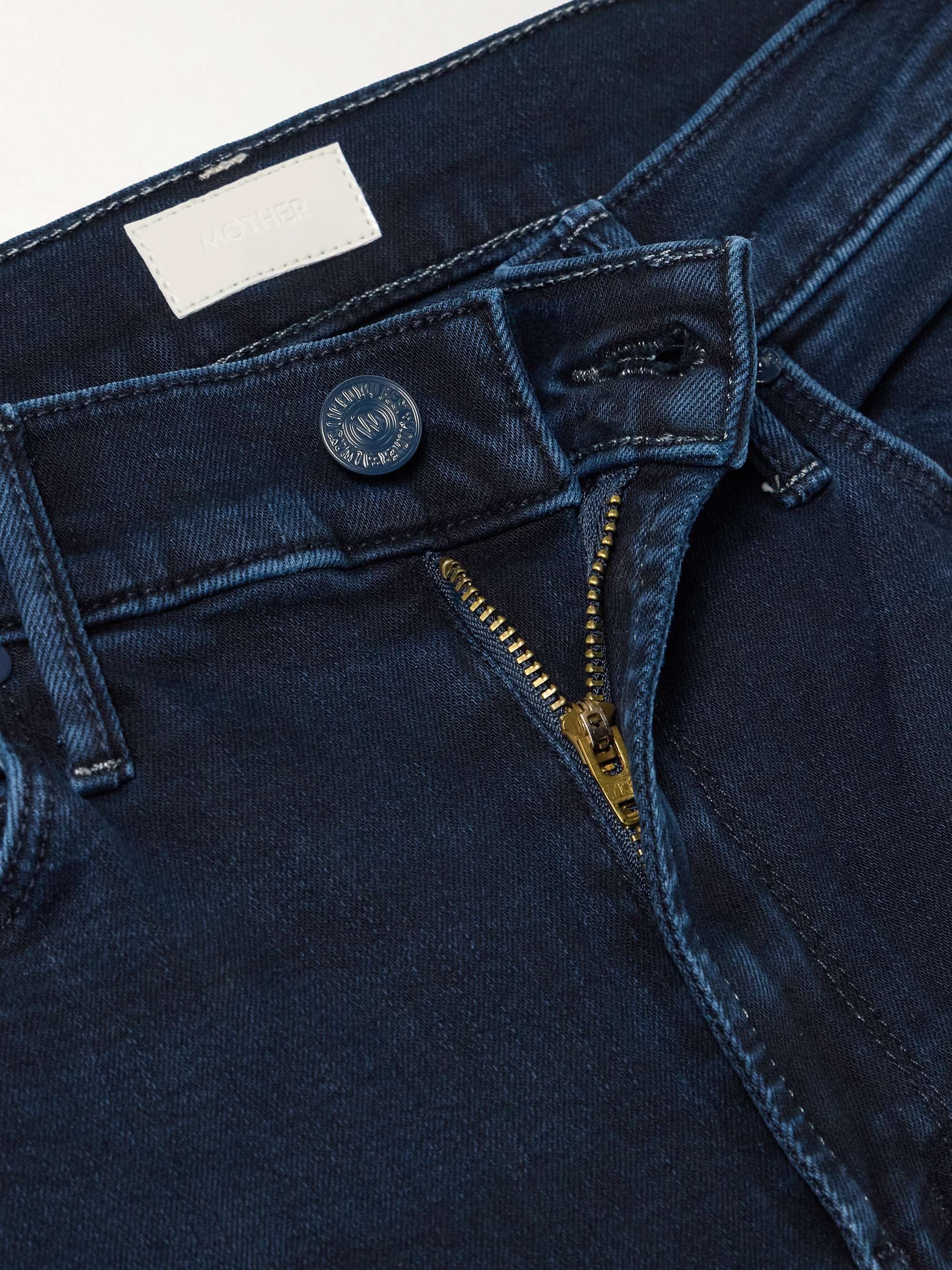 MOTHER The Dazzler mid-rise straight-leg jeans