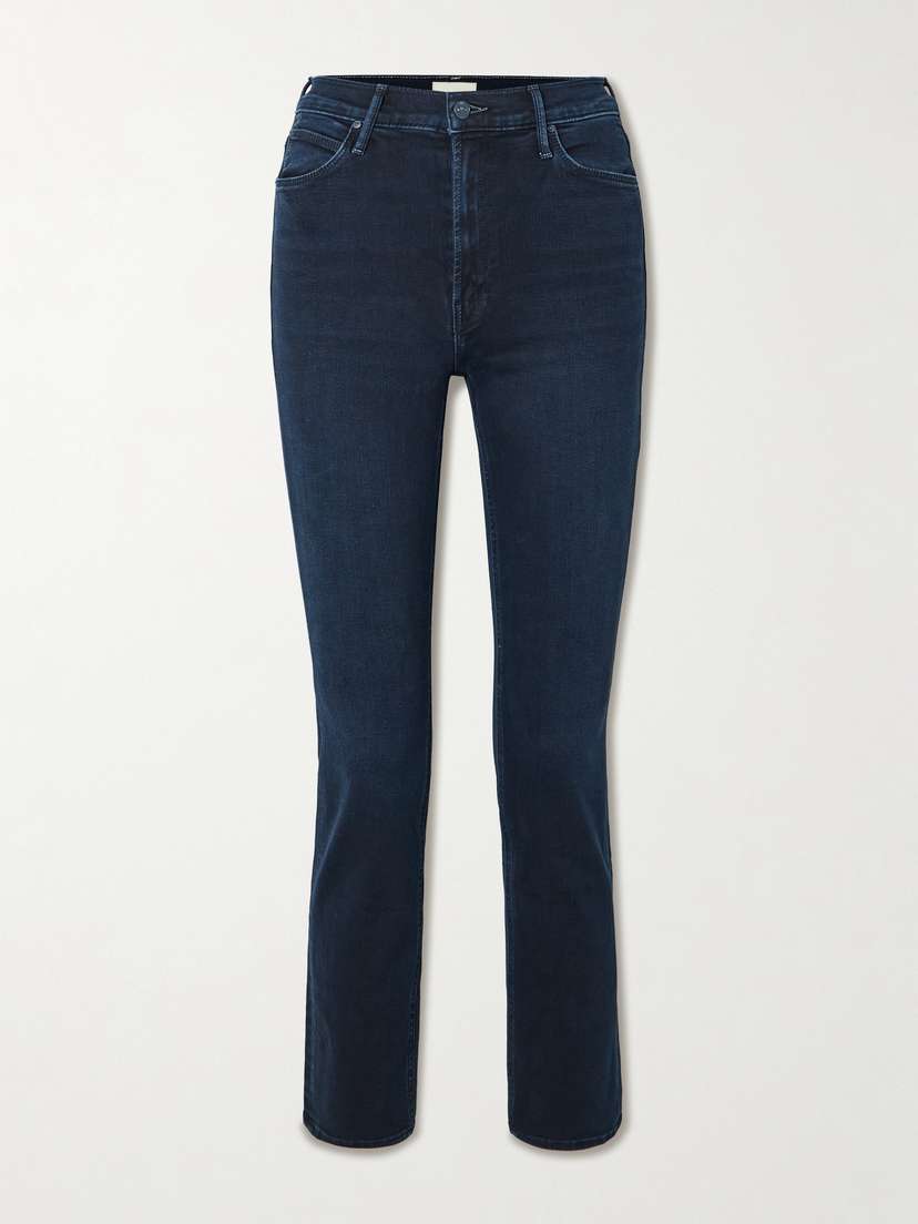 Mother The Dazzler Ankle Mid-rise Slim-leg Jeans