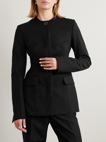 TOTEME Wool-blend grain de poudre jacket
