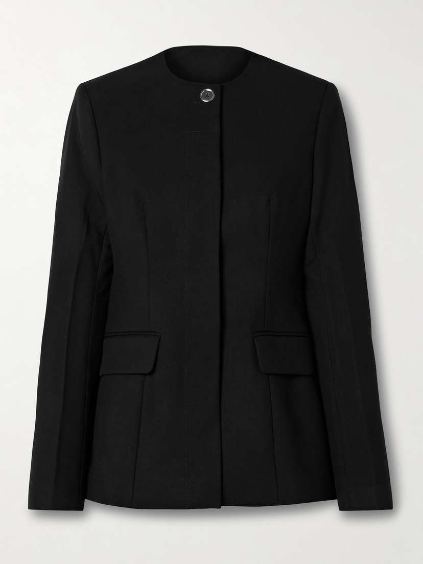 TOTEME Wool-blend Grain De Poudre Jacket