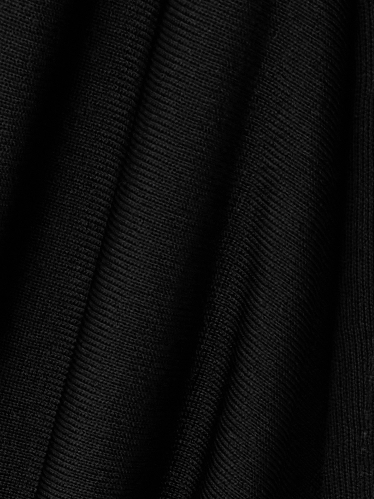 Totême Jersey Top In Black