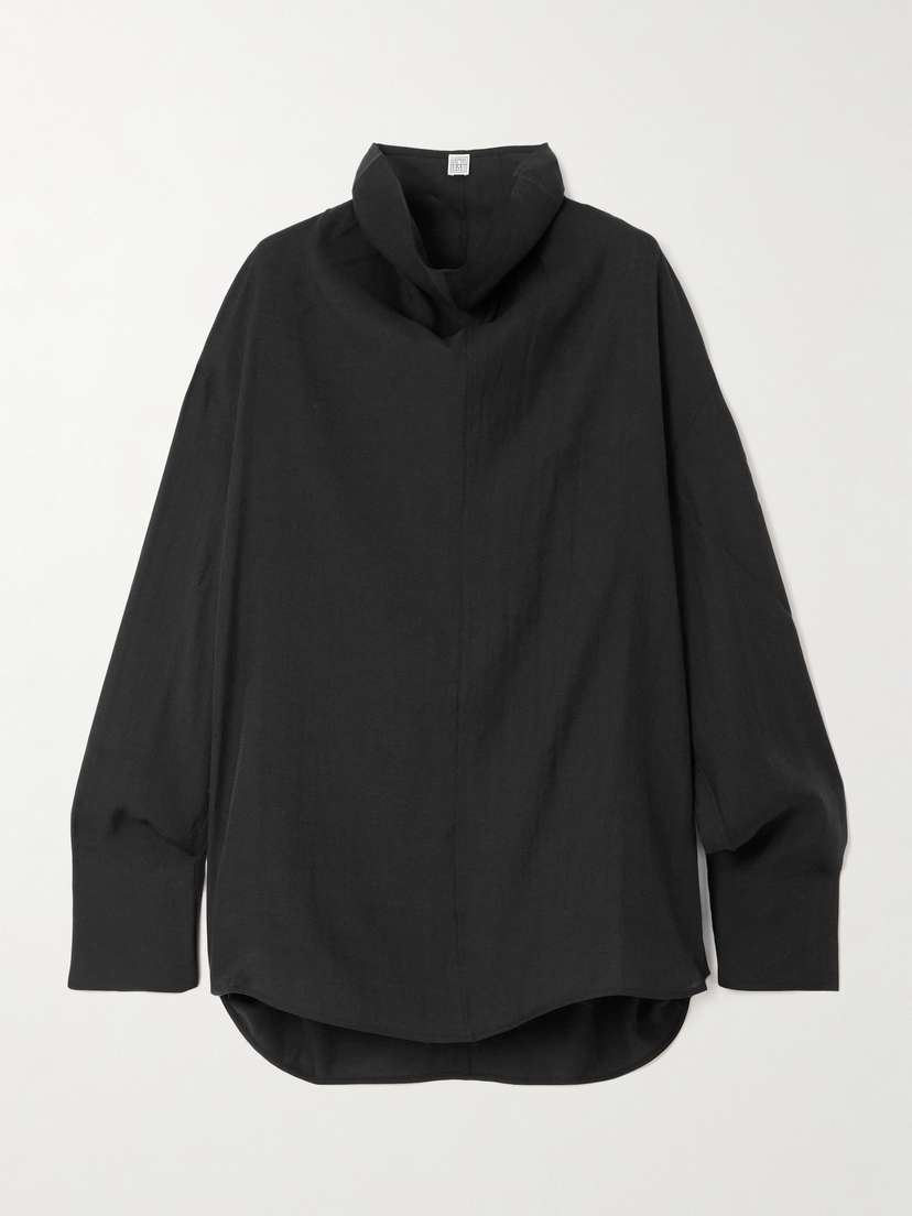 TOTEME Lyocell-blend Organza Blouse