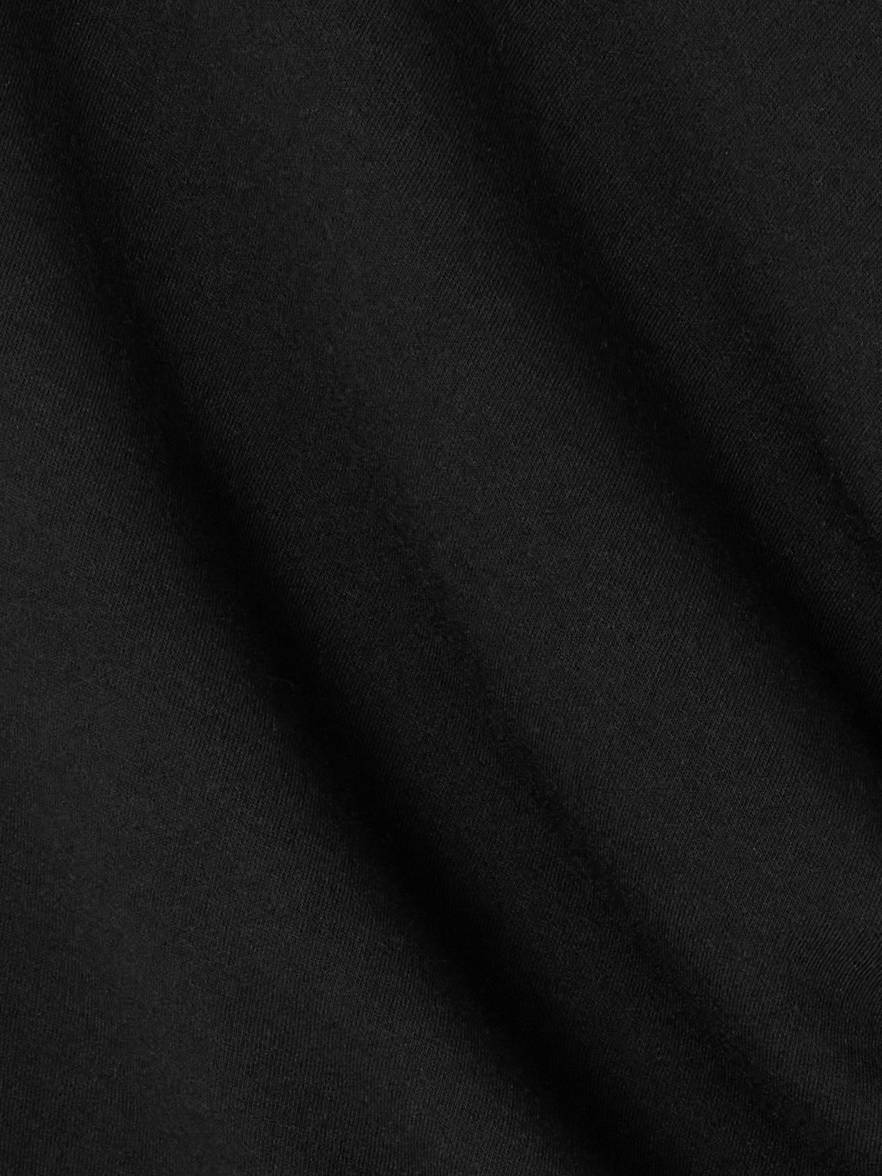 Totême Asymmetric Gathered Jersey Midi Dress In Black