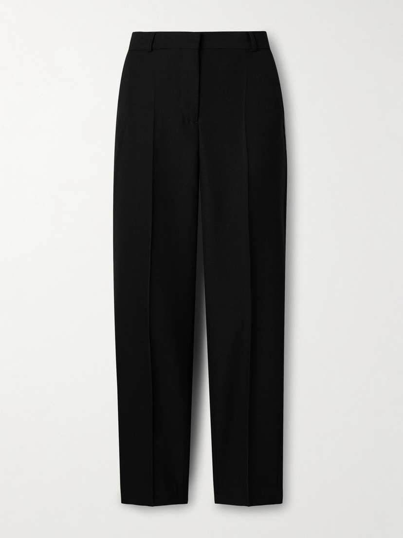 TOTEME Recycled-crepe Slim-leg Pants