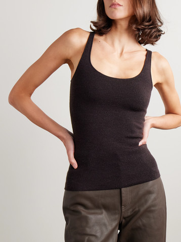 TOTEME Wool-blend tank