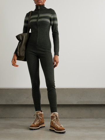 WE NORWEGIANS Setesdal merino wool jumpsuit