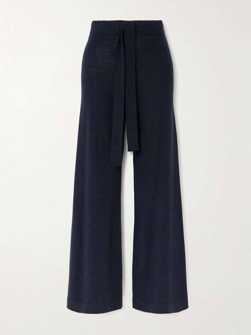We Norwegians Geilo Merino Wool Flared-leg Pants