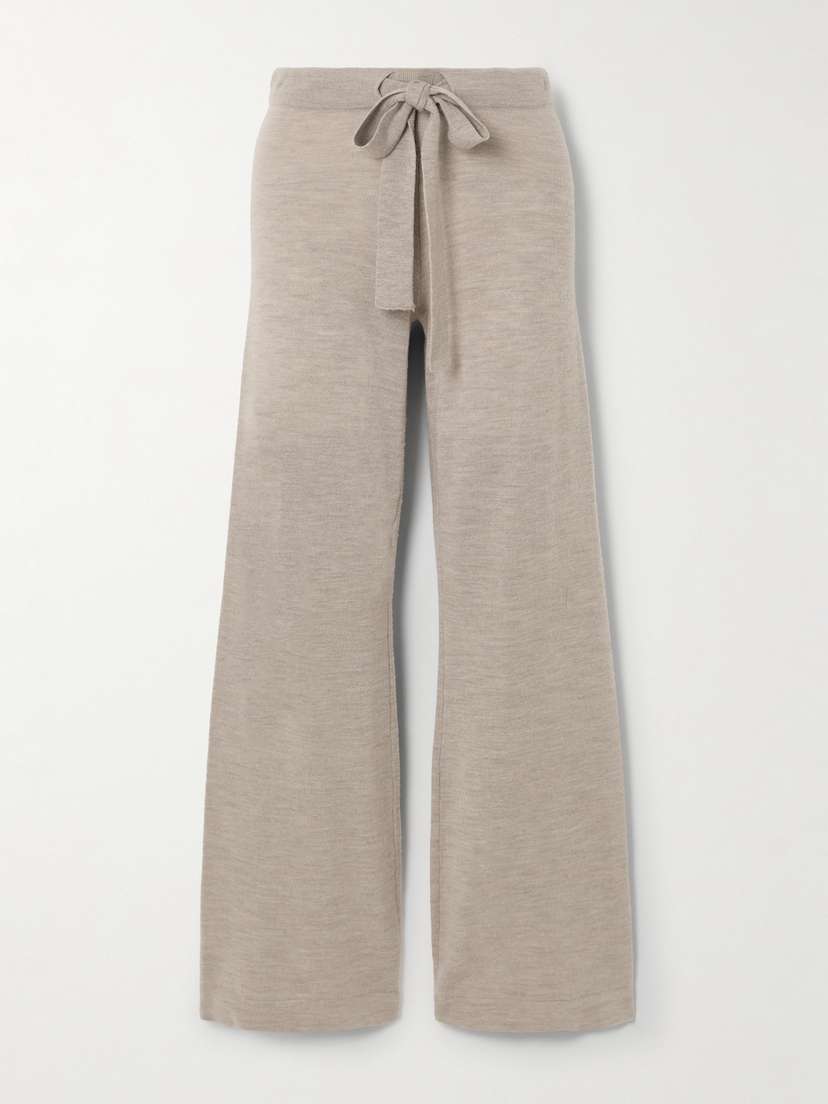 We Norwegians Geilo Merino Wool Flared Pants
