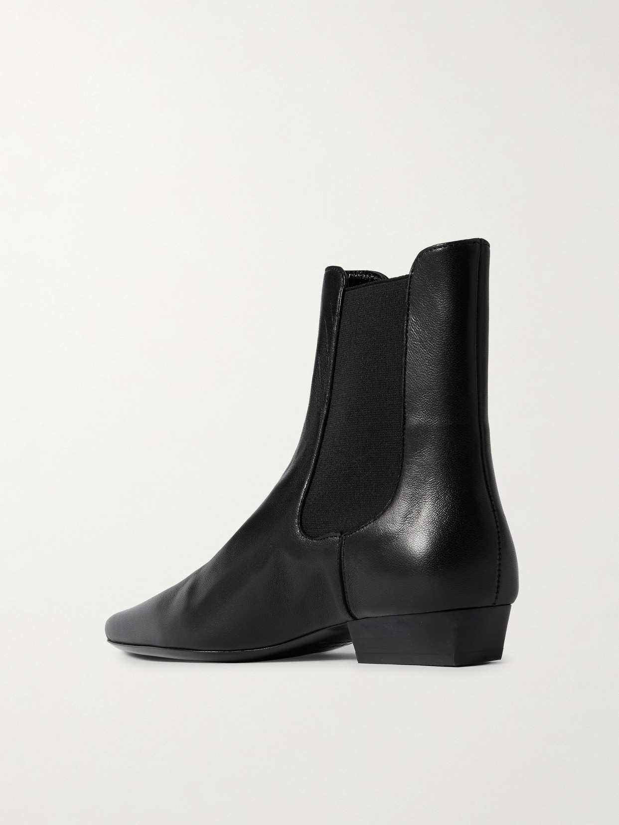 Wally Leather Chelsea Boots