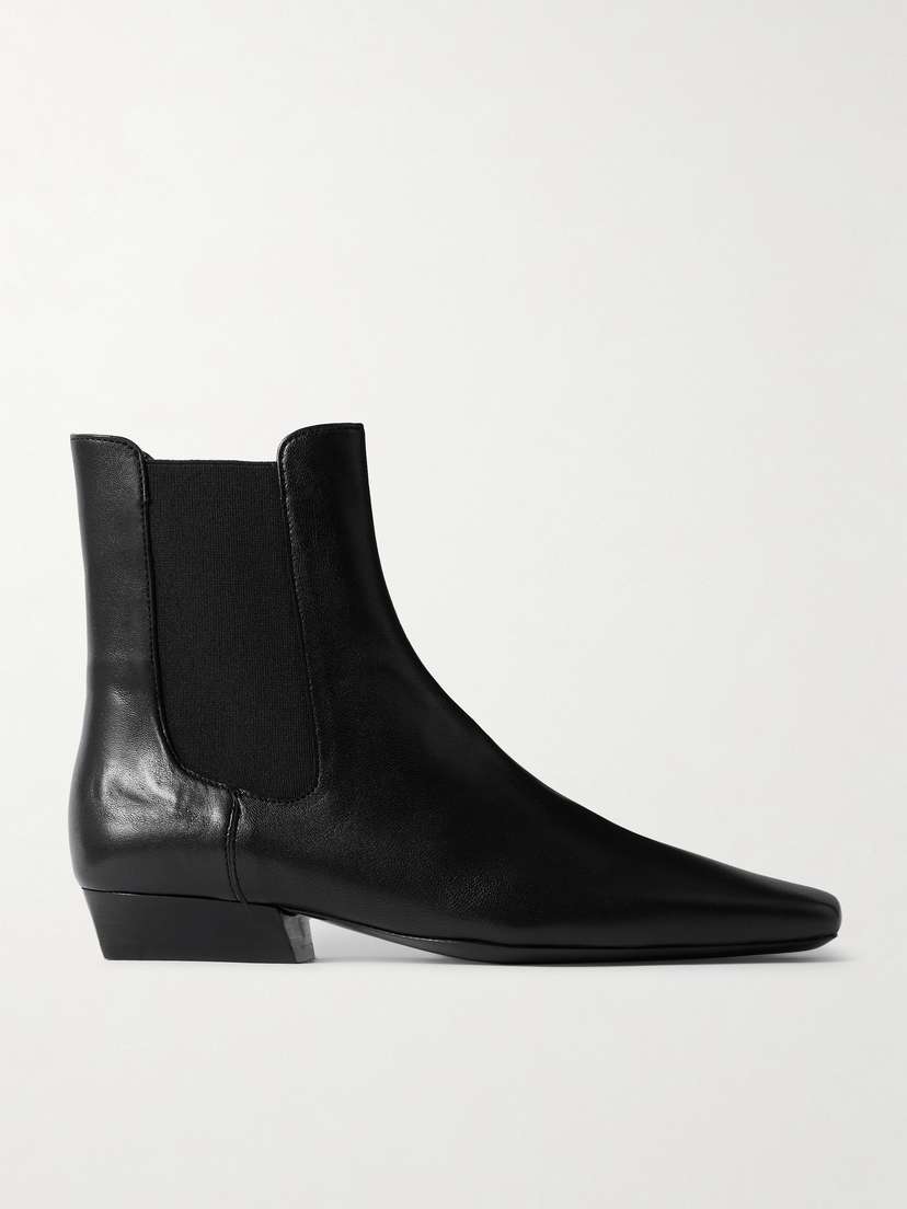Staud Wally Leather Chelsea Boots