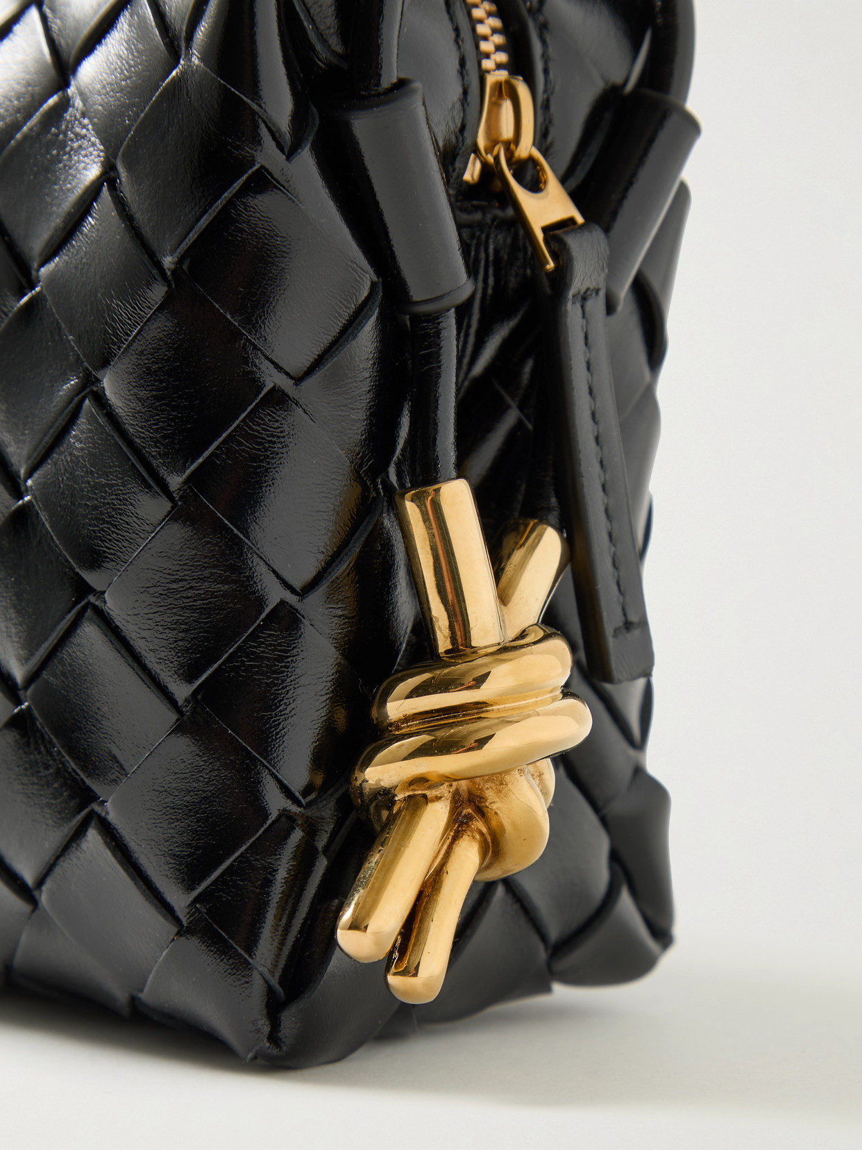Loop Mini Intrecciato Shoulder Bag