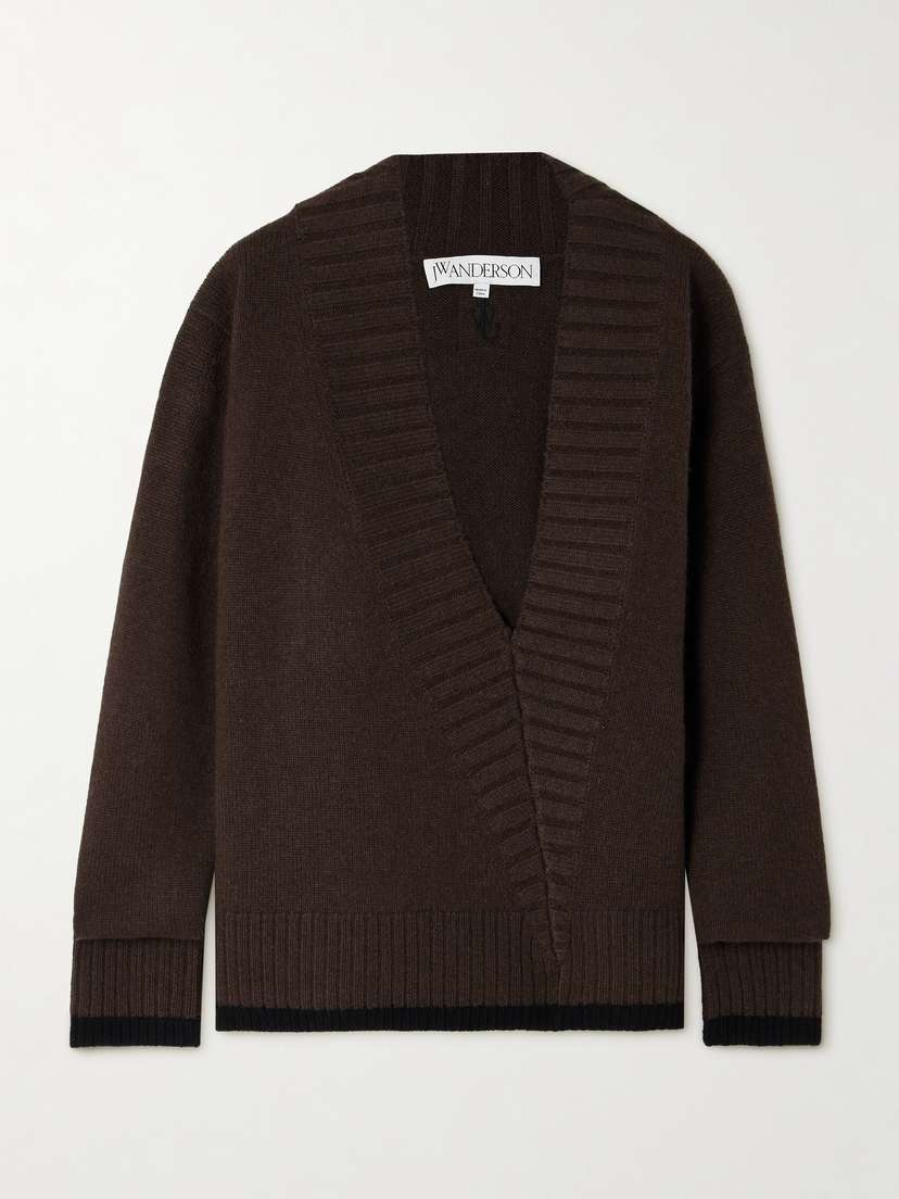 JW Anderson Wool And Cashmere-blend Sweater - x large