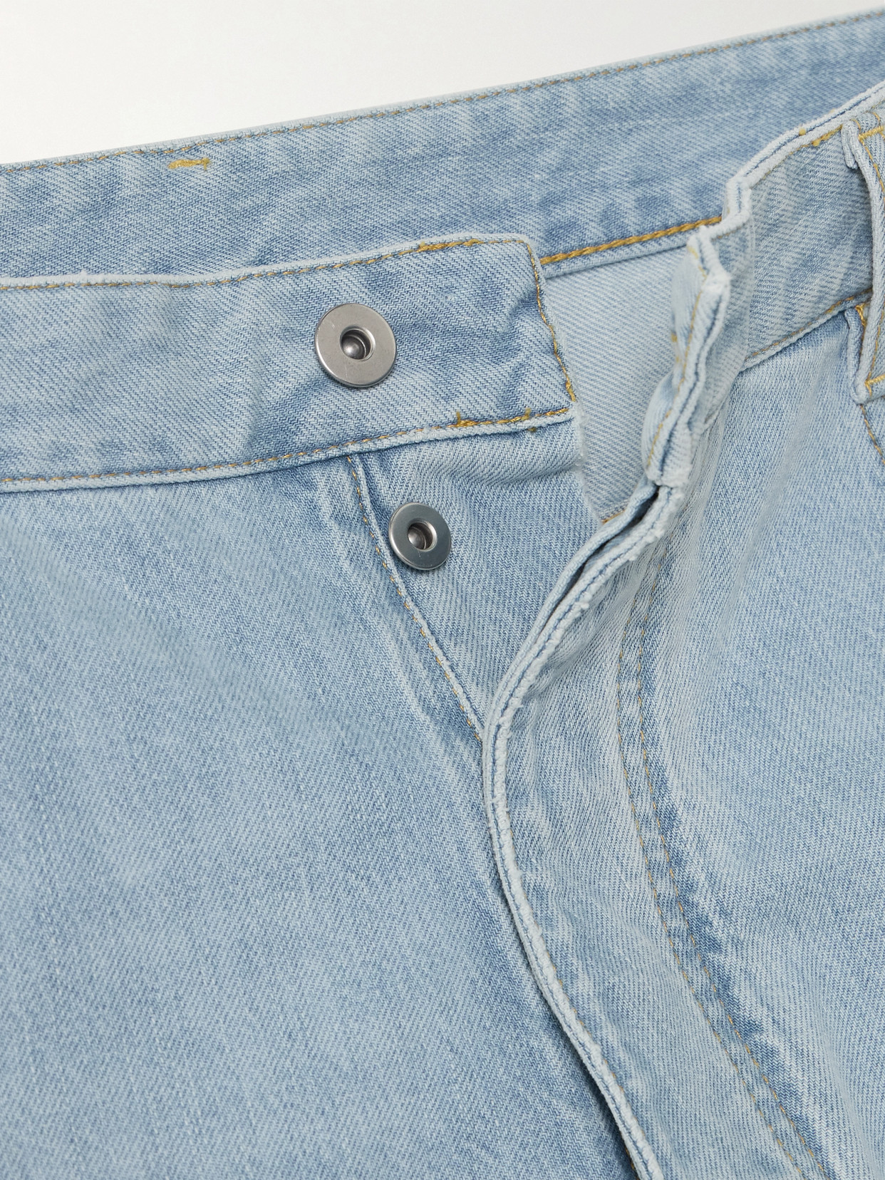 Bottega Veneta High-rise Wide-leg Jeans In Blue