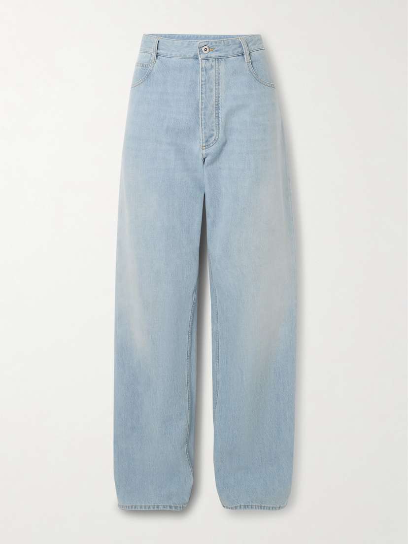 Bottega Veneta High-rise Wide-leg Jeans