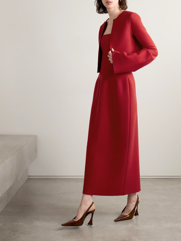 Gabriela Hearst Katlin cropped wool jacket