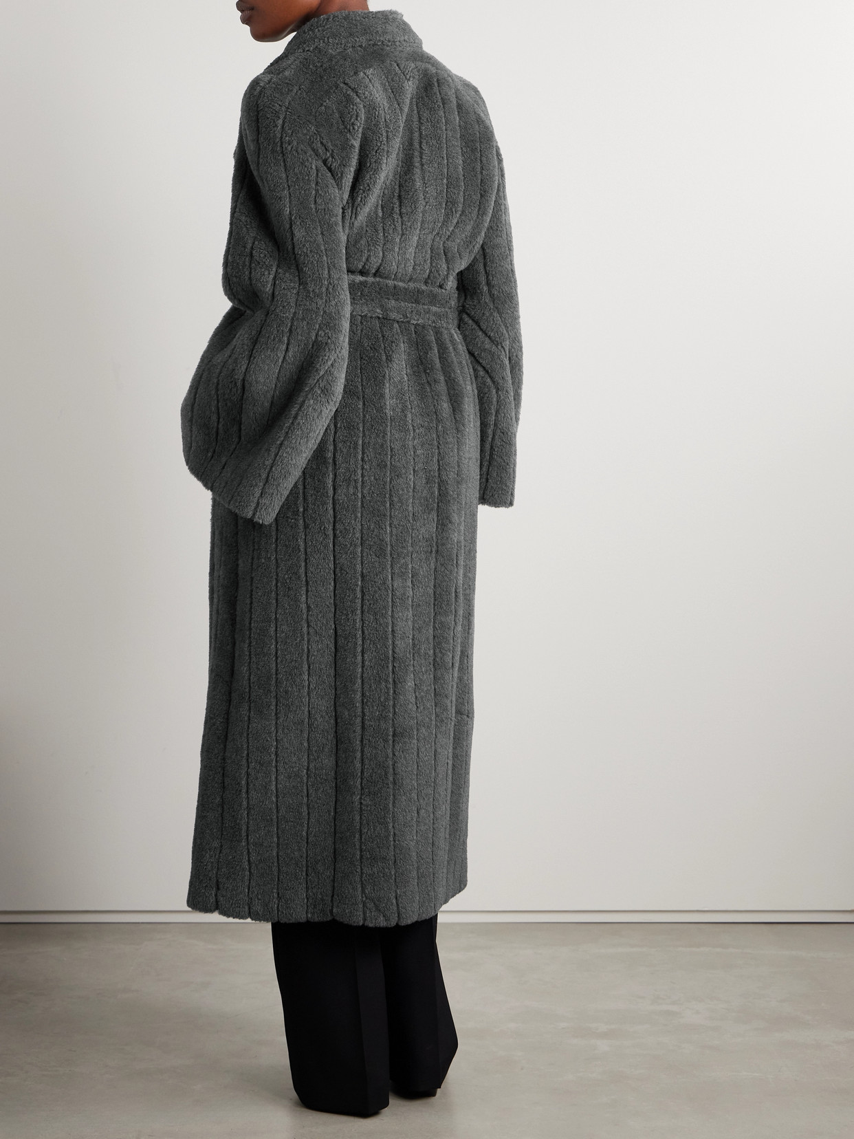 Gabriela Hearst Barring Oversized Wool-blend Coat In Gray