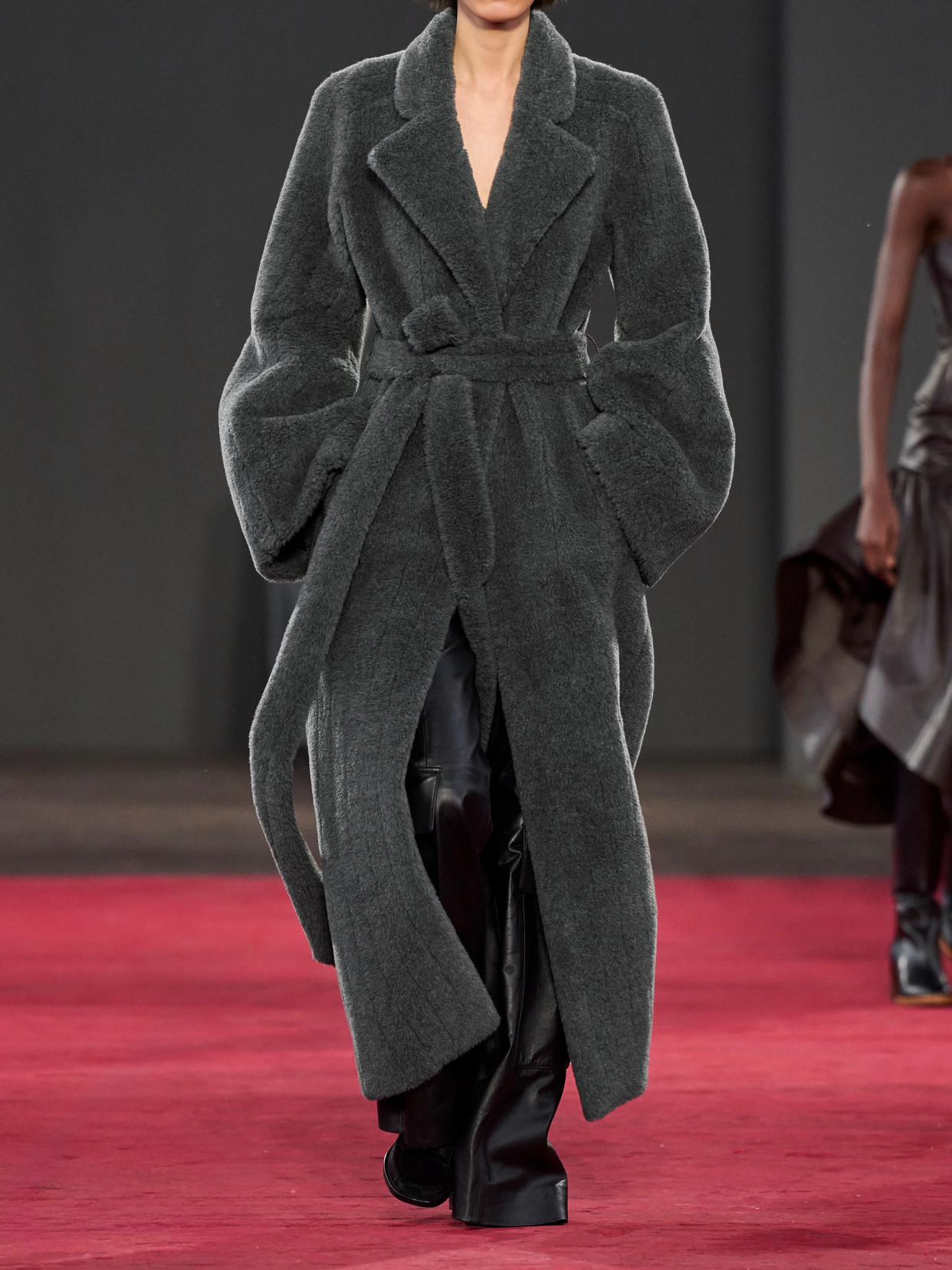 Gabriela Hearst Barring Oversized Wool-blend Coat In Gray