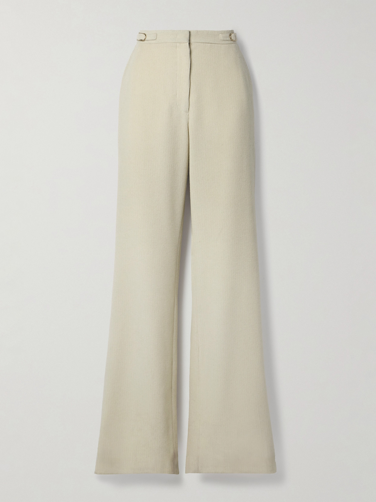 Gabriela Hearst - Vesta Cashmere-corduroy Wide-leg Pants - Ivory
