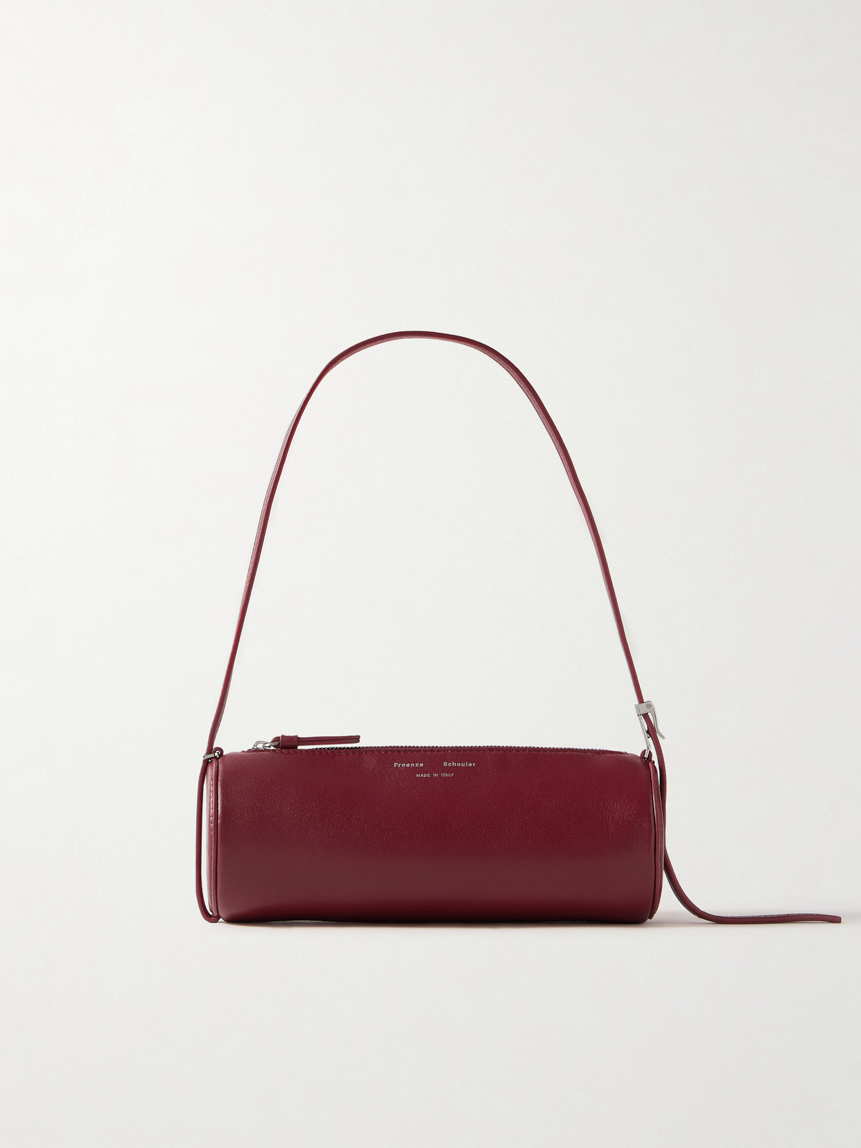 Proenza Schouler Silo Leather Shoulder Bag In Red