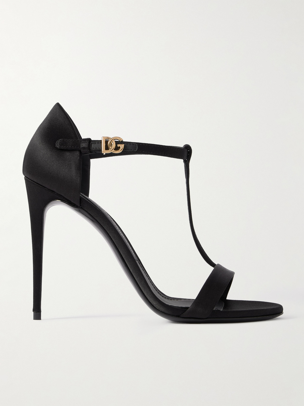 Dolce & Gabbana - Satin Sandals - Black