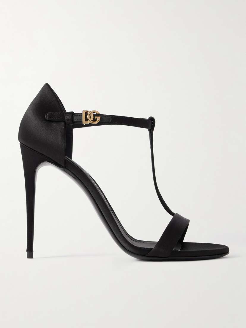Dolce & Gabbana Satin Sandals