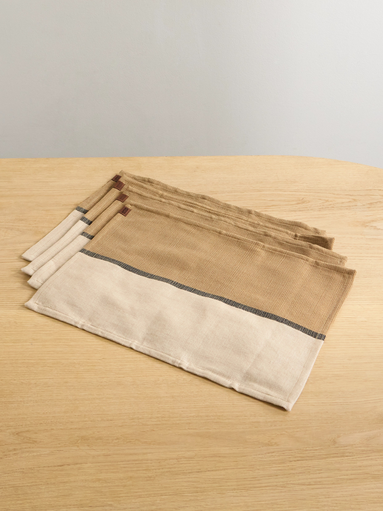 Hunting Season - Set Of Four Cotton Placemats - White