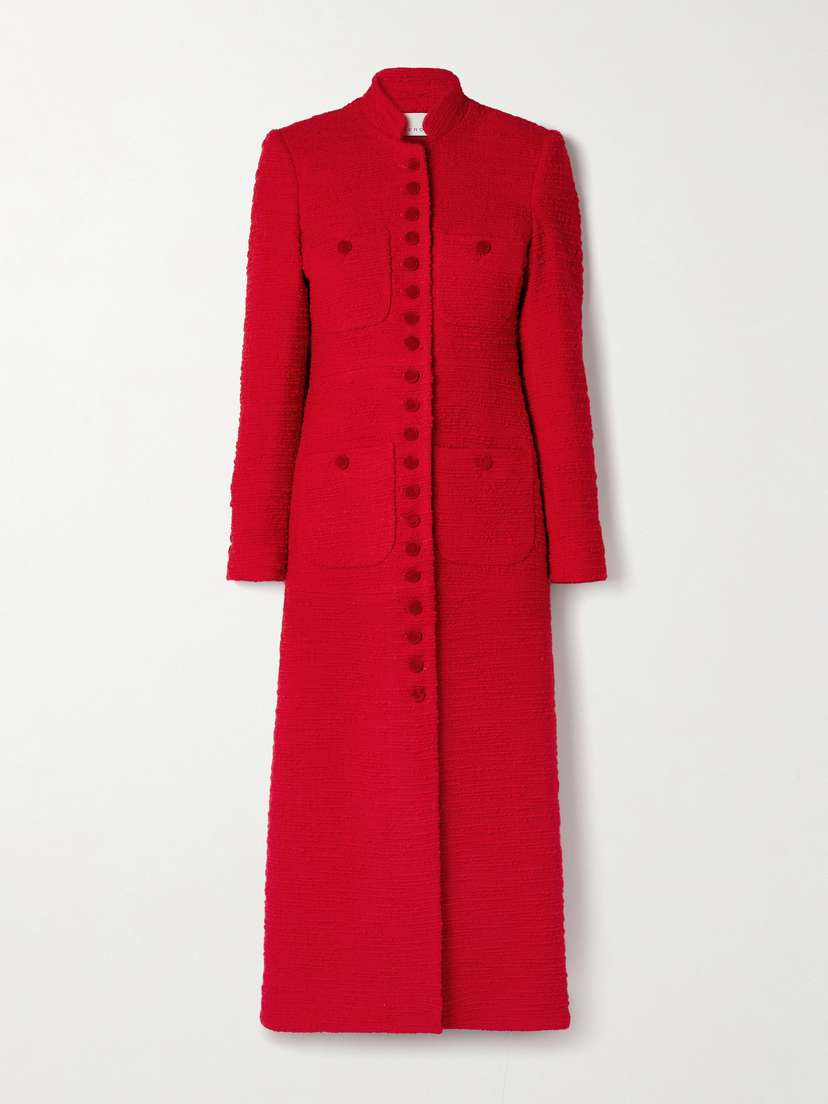 LIBEROWE Imperial Wool-blend Bouclé Coat