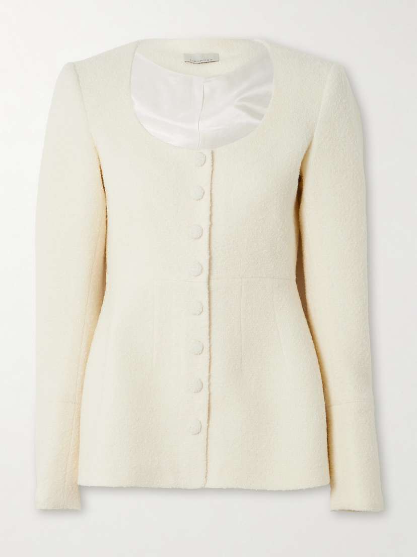 LIBEROWE Amber Wool-blend Tweed Blouse - x large