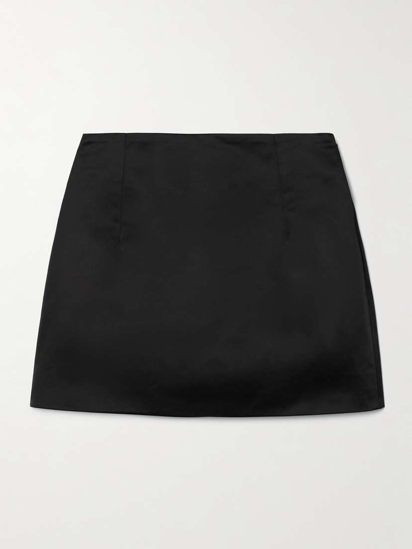 LIBEROWE Vera Duchesse-satin Mini Skirt