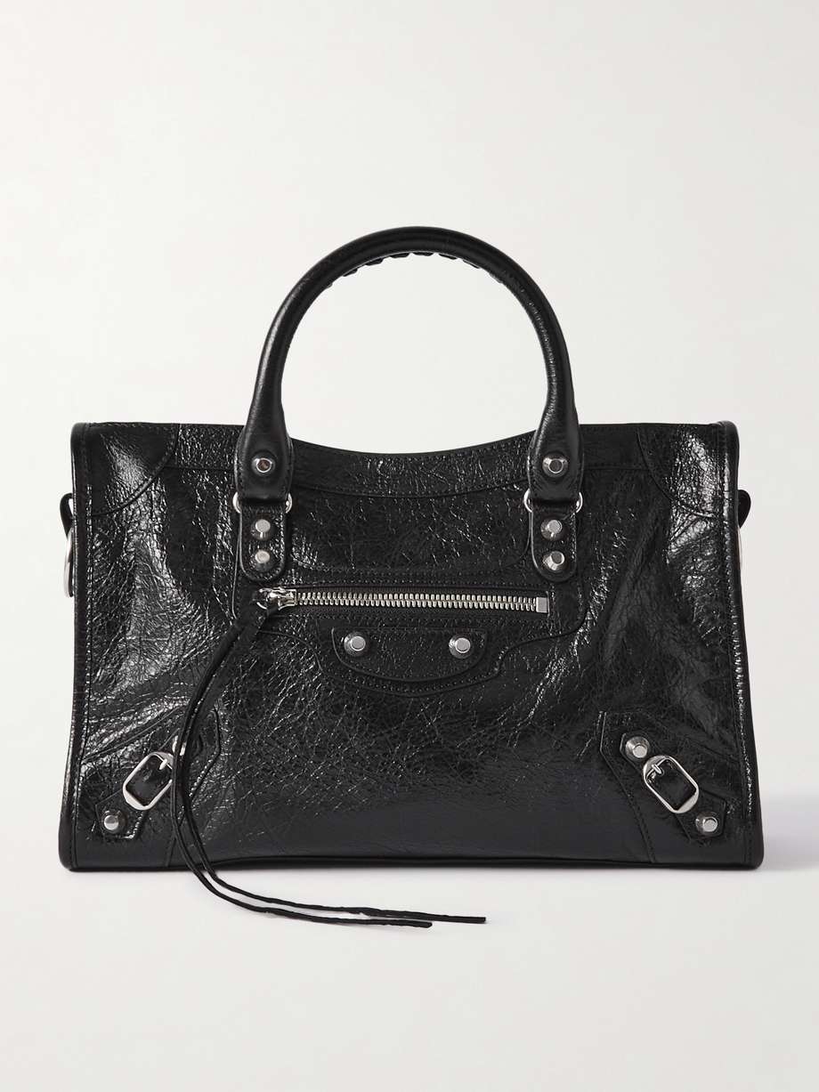 BALENCIAGA Le City Nano leather 2WAY Shoulder Handbag 819671 white