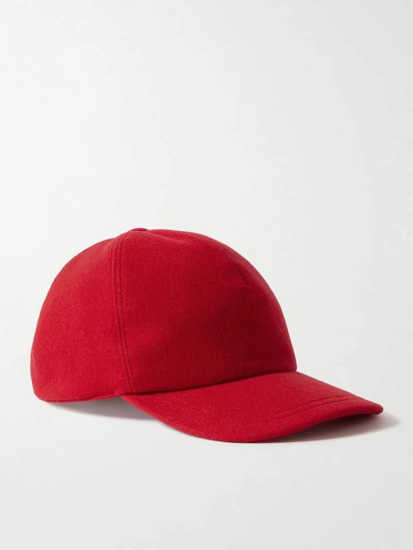 Gabriela Hearst Zed Cashmere Baseball Cap