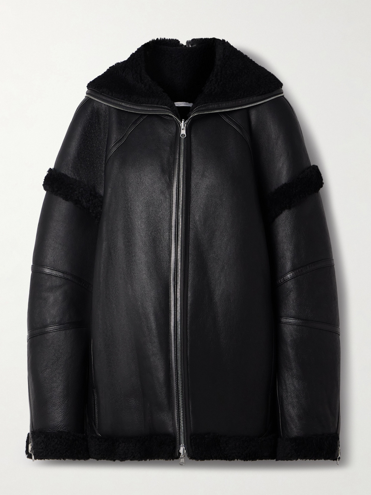 Helmut Lang - Shearling Coat - Black