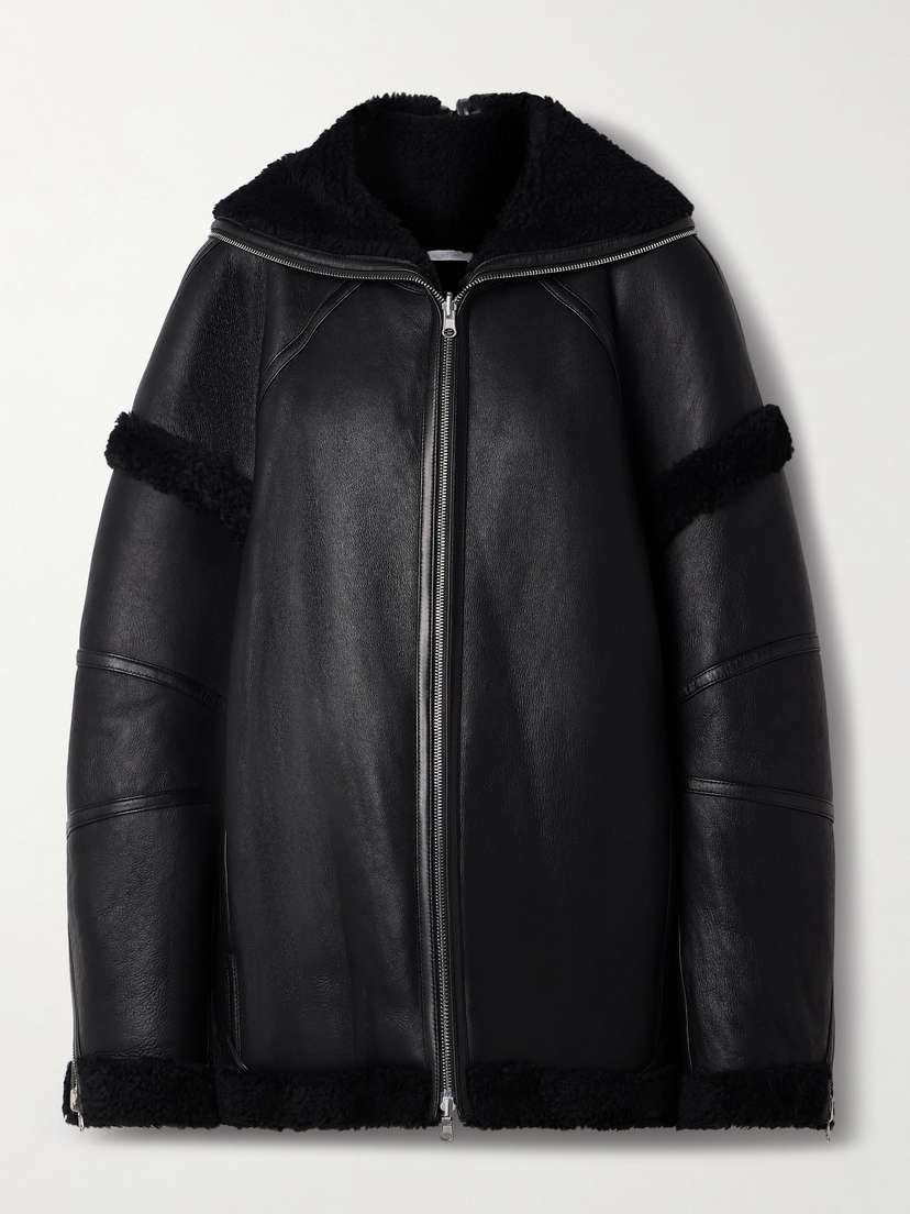 Helmut Lang Shearling Coat