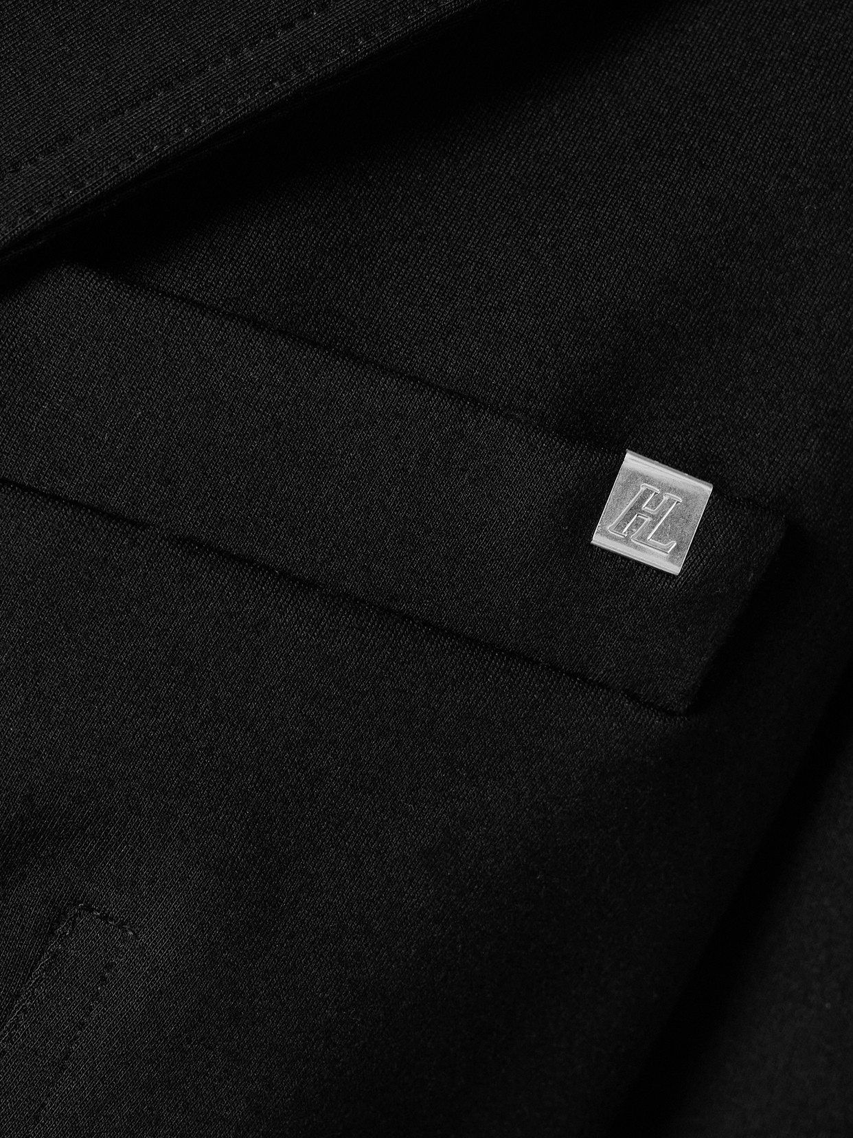 Helmut Lang Ponte Blazer In Black