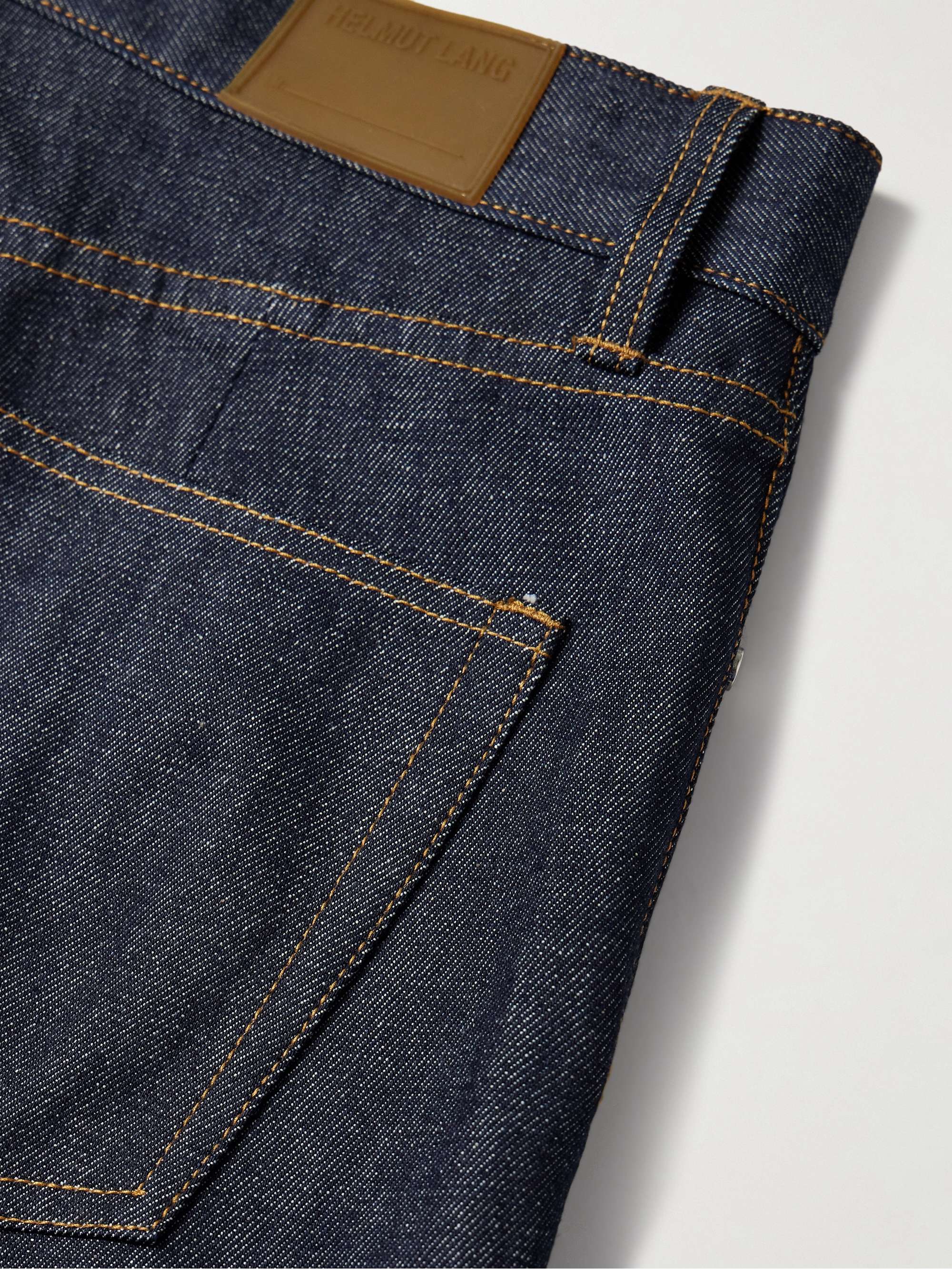 HELMUT LANG Zip-detailed mid-rise jeans | NET-A-PORTER