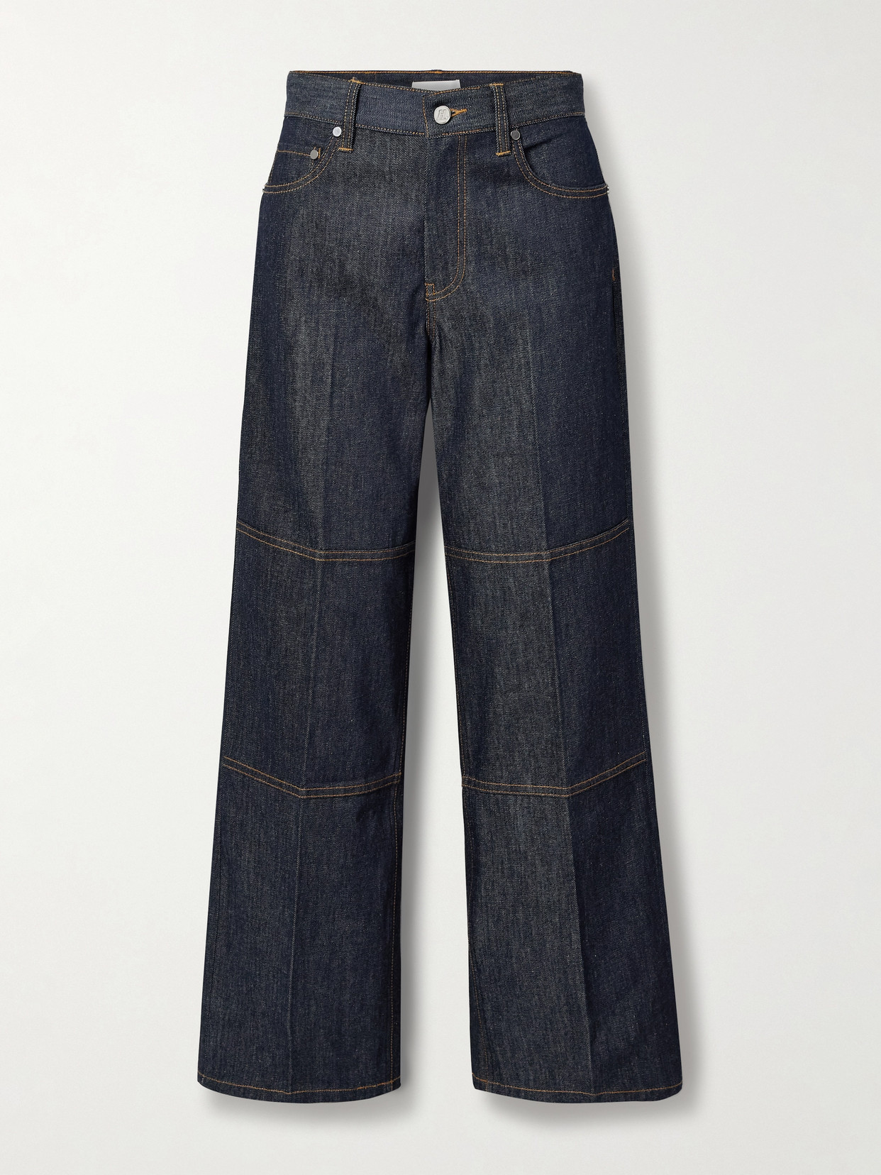 Helmut Lang - Zip-detailed Mid-rise Jeans - Blue