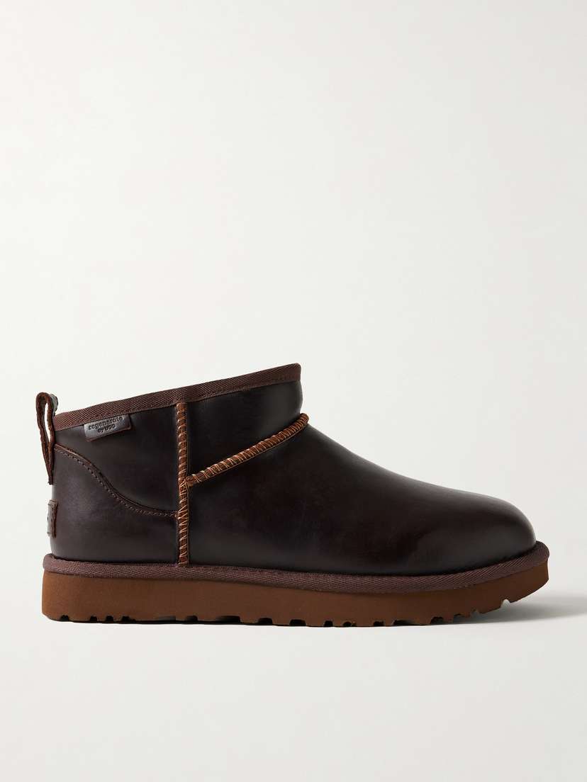 UGG Classic Ultra Mini Leather Ankle Boots