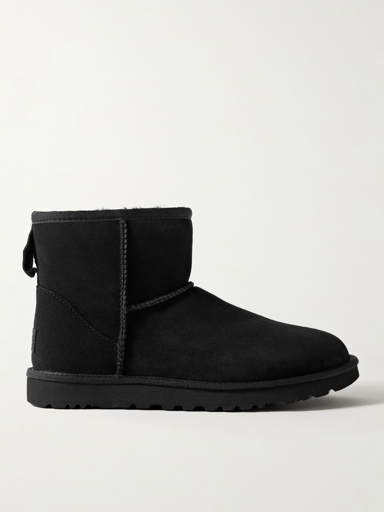 Ugg Classic Mini Ii Shearling Boots In Black
