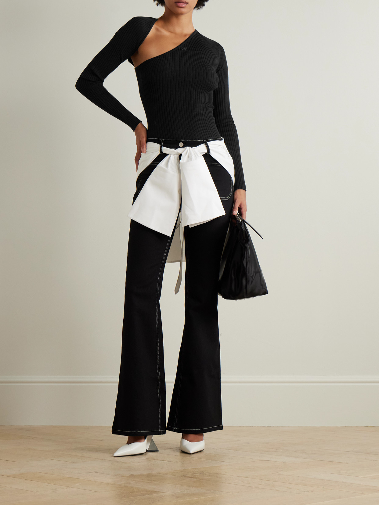Courrèges Sweaters In Black
