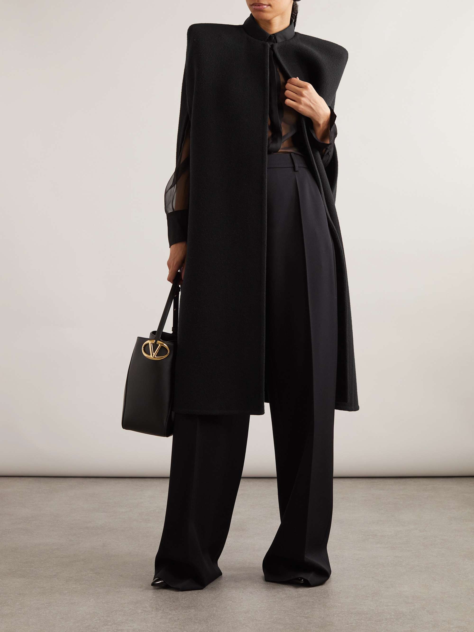 Valentino cape coat discount