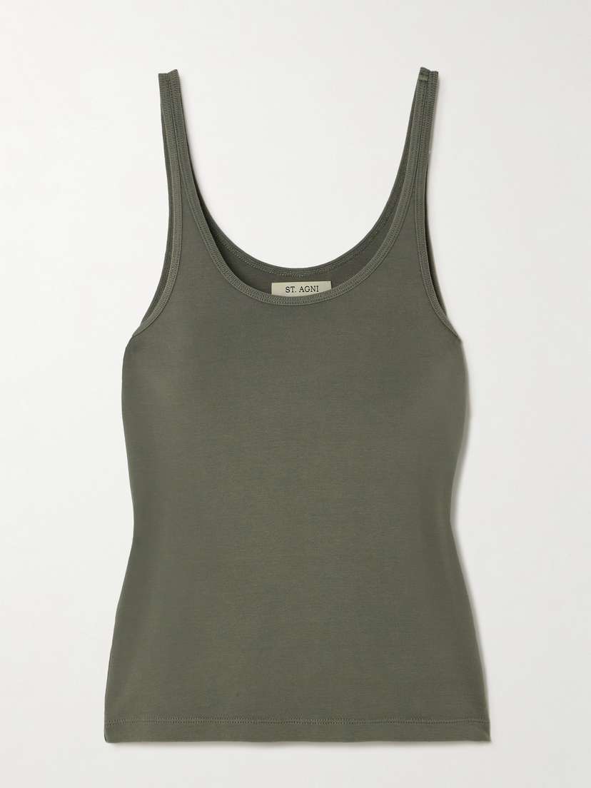 St. Agni Organic Cotton-jersey Tank